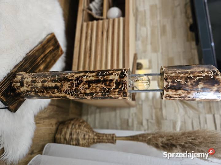 Zachwycająca Lampa Drewniana Nature is Wealth 3 Starachowice