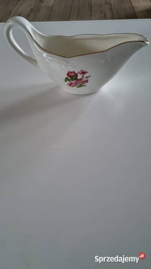 Sosjerka Porcelana Francuska Gien Vintage Porcelana i szkło wielkopolskie Wola Podłężna