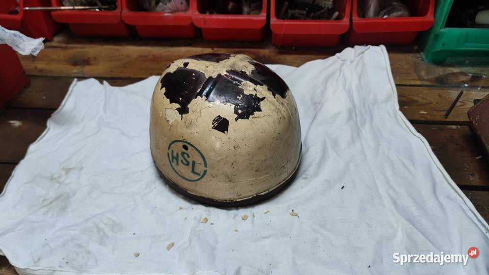 Kask orzeszek prl Warszawa