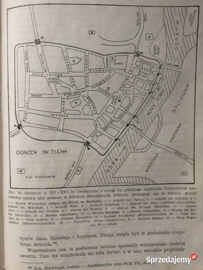 186 Miasta Księstwa Szczecińskiego Do Połowy Szczecin