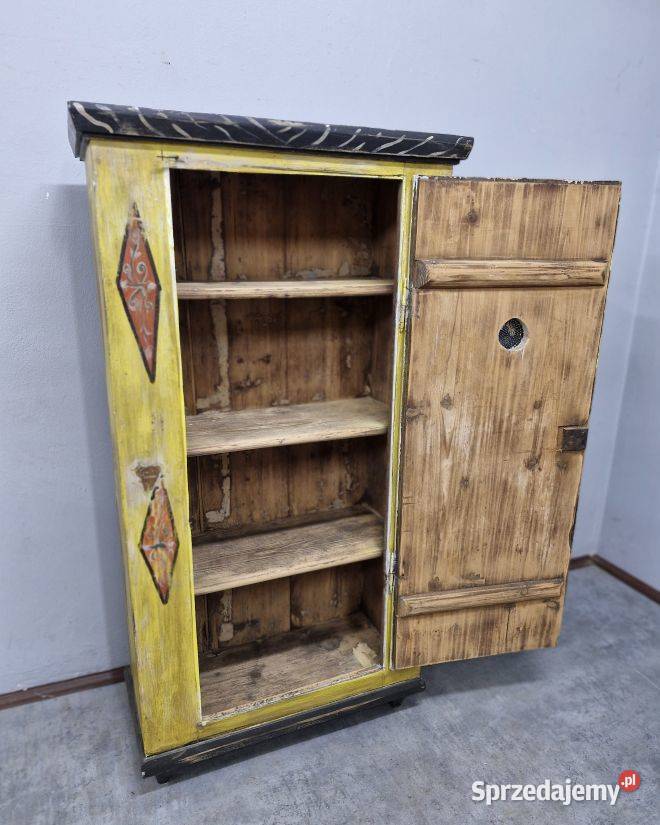 Oryginalna Śląska Szafa Chlebowa z 1835 r Marki
