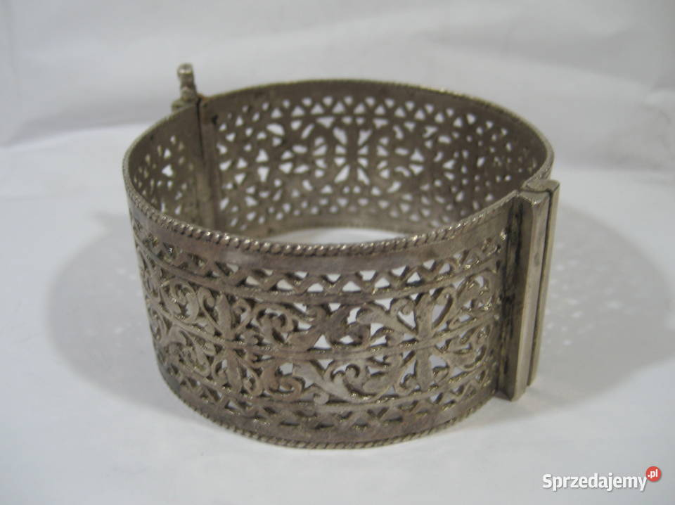 Srebrna Bransoleta Orientalna Warszawa