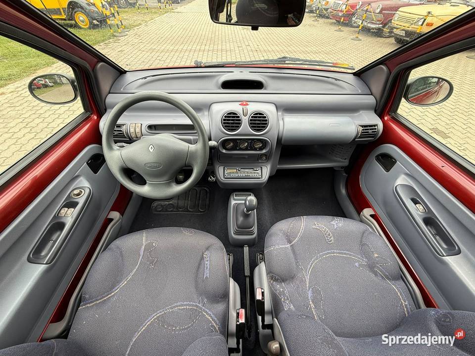 Renault Twingo Rolldach bordowy Mega Stan 104 pierwszy właściciel Twingo łódzkie Zgierz