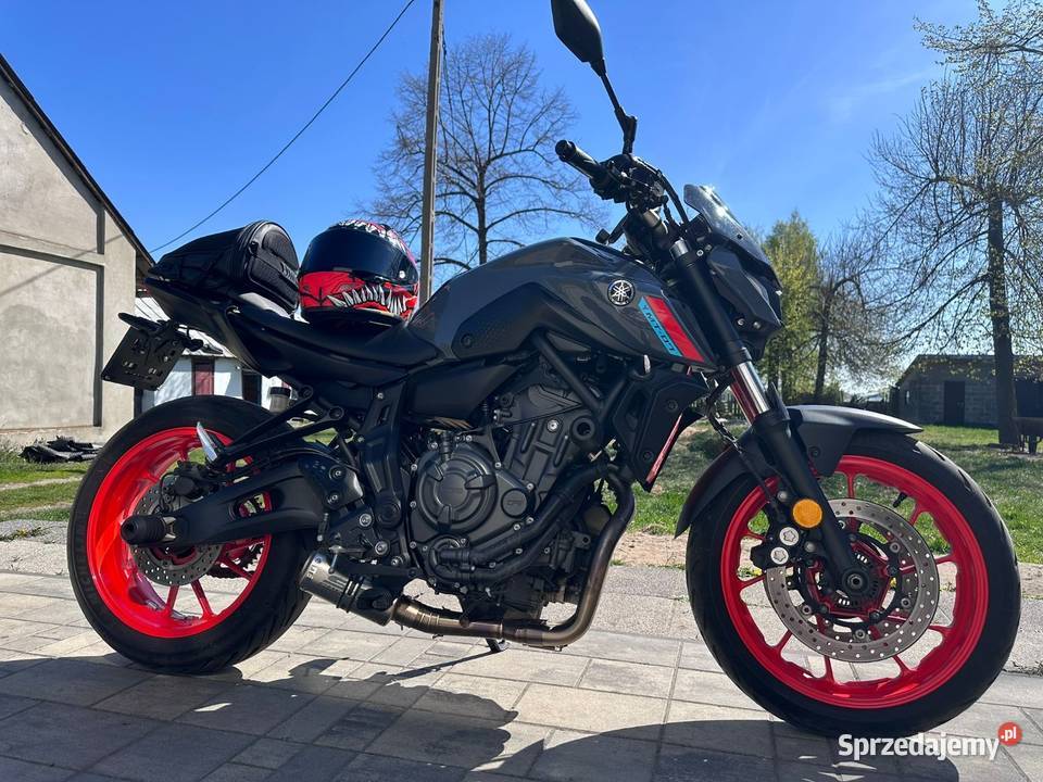 Yamaha MT07 2021r 16 ABS nieuszkodzony Yamaha Kłoczew