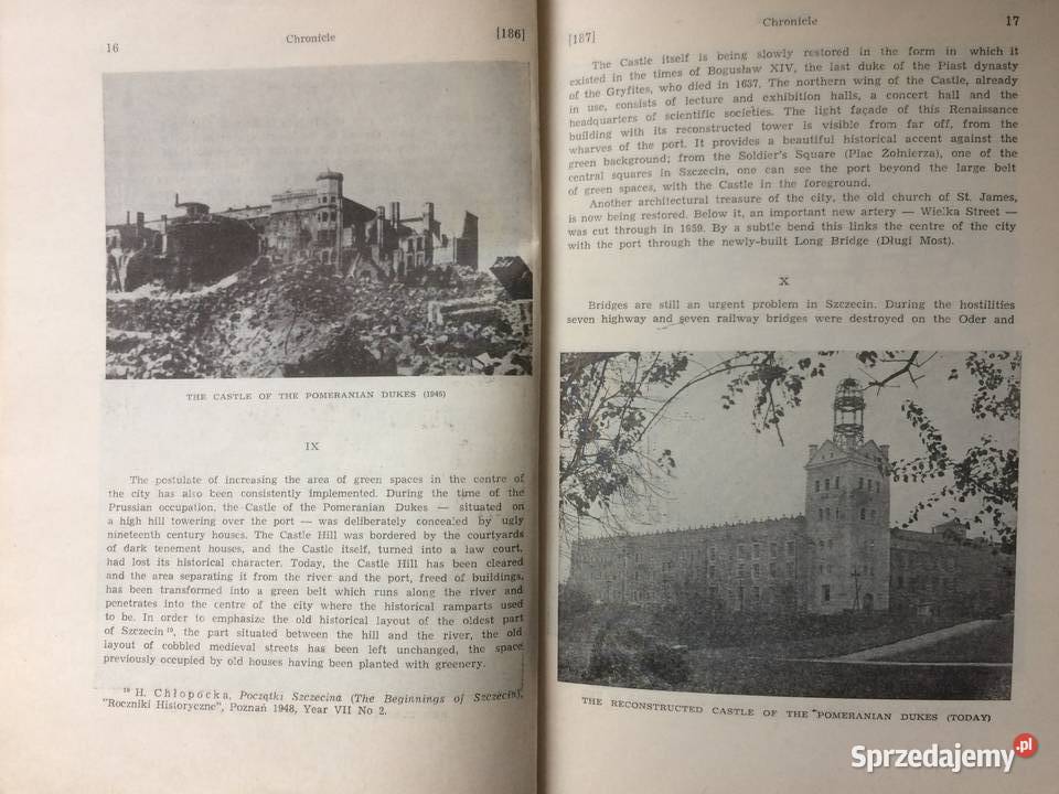 3678 Rozwój Przestrzenny Szczecina W Latach Szczecin sprzedam