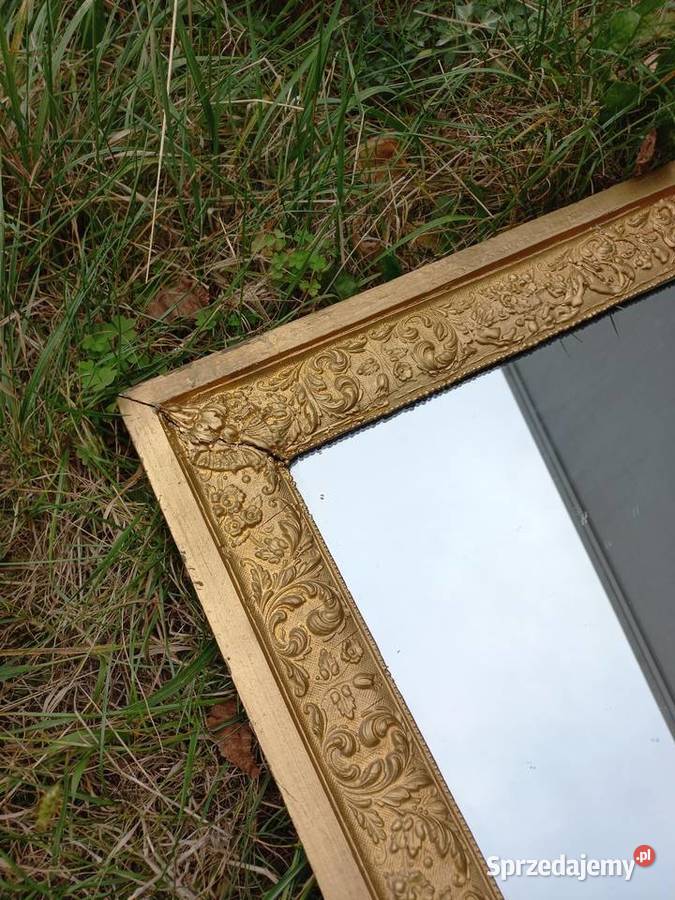 Lustro w starej ramie Warszawa