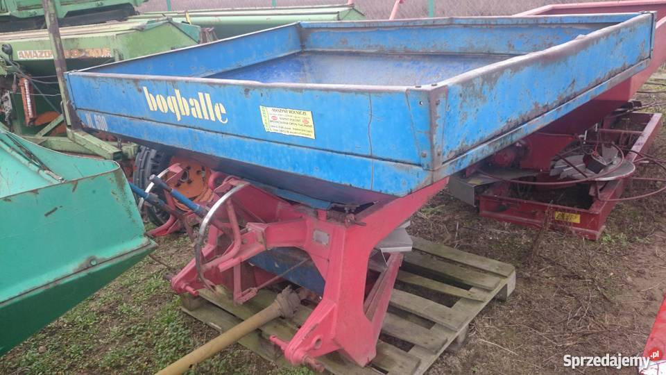 rozsiewacz BL600 bogballe raty 05zamianadowóz nawożenie i ochrona roślin kujawsko-pomorskie Probostwo Górne