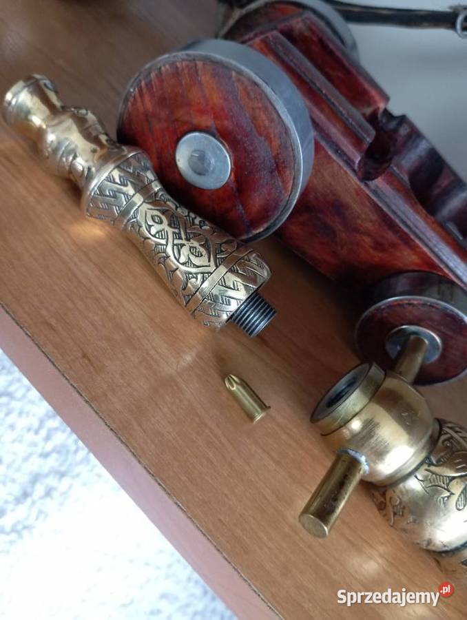 Armatka mosiężna wiwatowa 55 mm Sporty strzeleckie i myślistwo Wieliczka