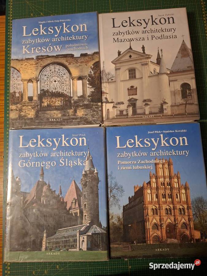 Leksykon zabytków architektury 8 tomów Kraków