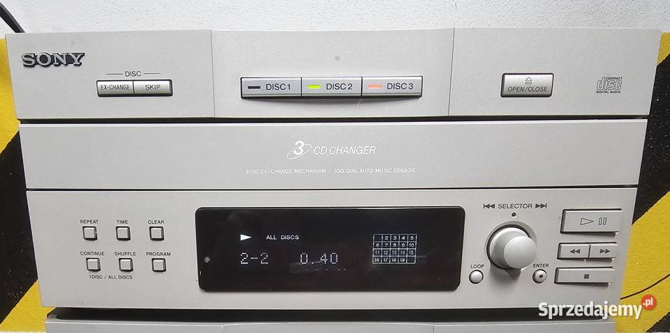Odtwarzacz CD zmieniarka SONY CDPEX770 Sprawna Kraków