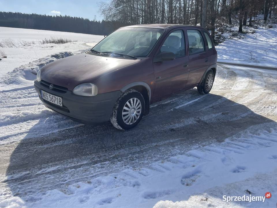 Opel Corsa B 14 benzyna Hak Aktualne Opłaty 4/5 podlaskie Rutki-Kossaki