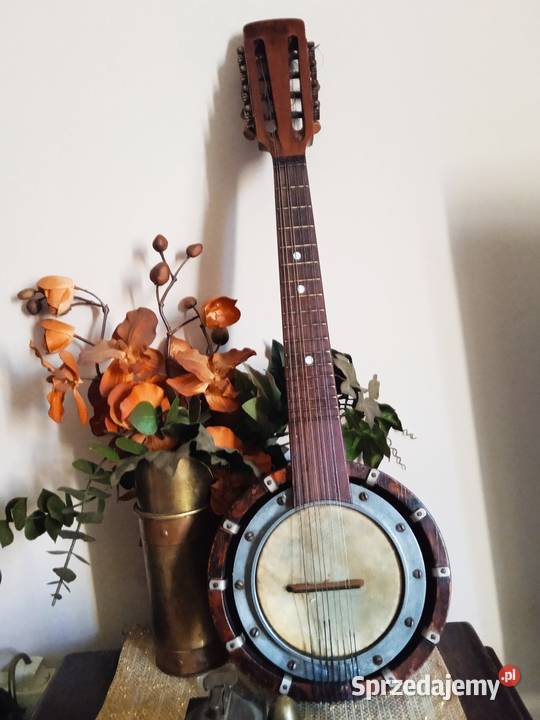 Stare Banjo z lat 40 tych Instrumenty smyczkowe małopolskie Kraków