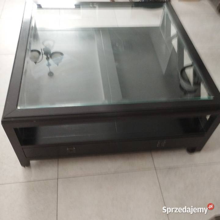Ława z szklanym blatem mazowieckie Wyszków sprzedam