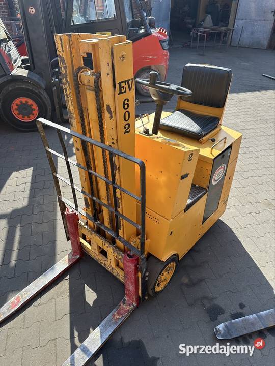 Wózek widłowy elektryczny ev 602 balkancar linde łódzkie Bełchatów