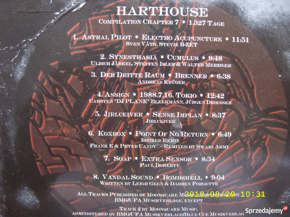 CD skladanka HARTHOUSE COMPOLATIONCHAPER 7 Płyty i kasety Wołów