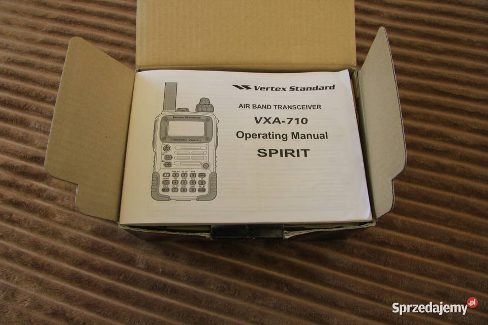 Radiostacja lotnicza Vertex vxa 7100 Sporty towarzyskie i rekreacja wielkopolskie