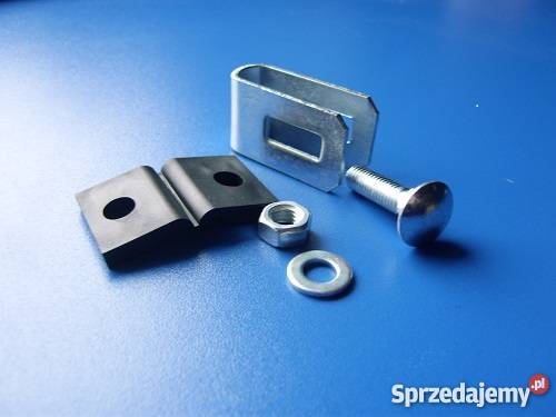 Obejmy do paneli ogrodzeniowych fi 60 słupki Łubniany