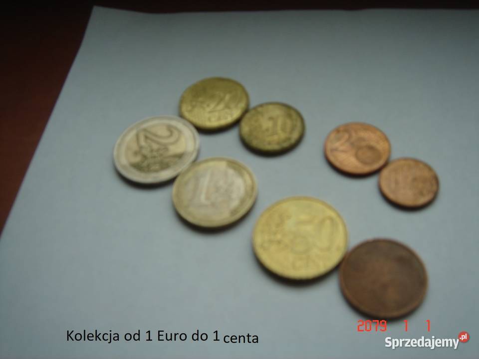 monety Euro z Niemiec łódzkie Łódź