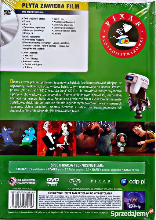 KOLEKCJA KRÓTKOMETRAŻÓWEK CZĘŚĆ 2 DISNEY Kalisz