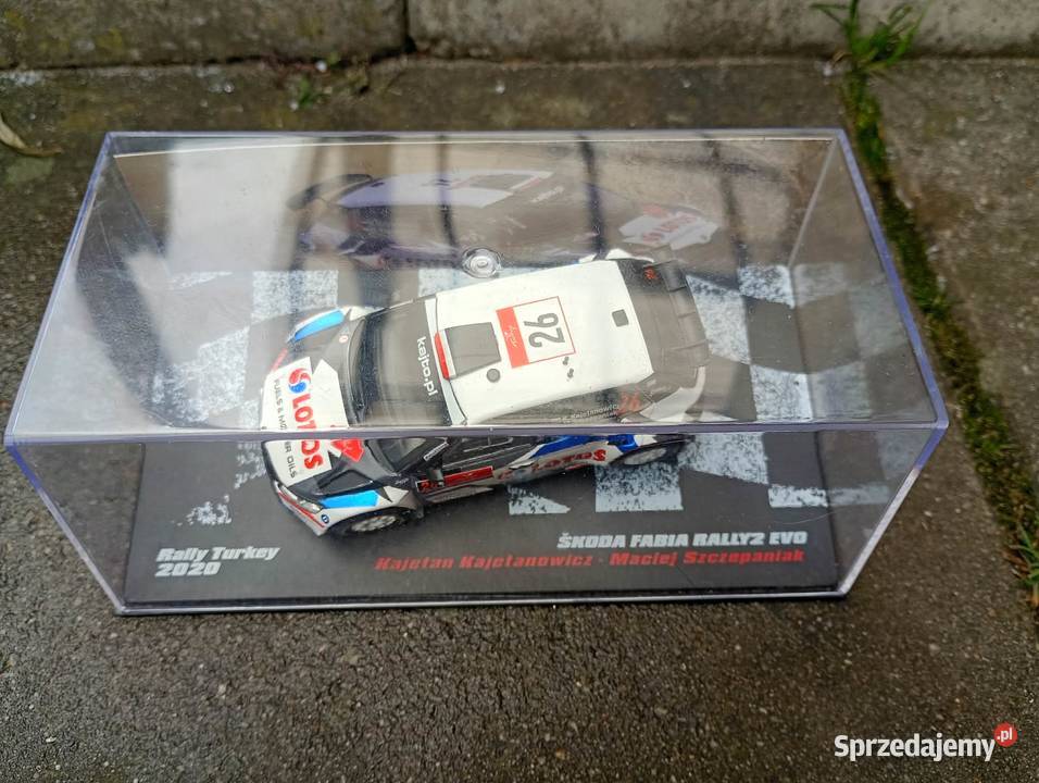 SKODA FABIA RALLY2 EVO Rally cars rajdowe model Warszawa