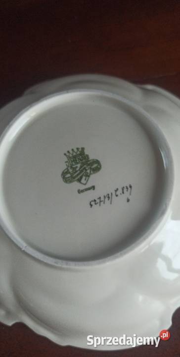 Miseczka paterka z kwiatkami Ilmenau Germany