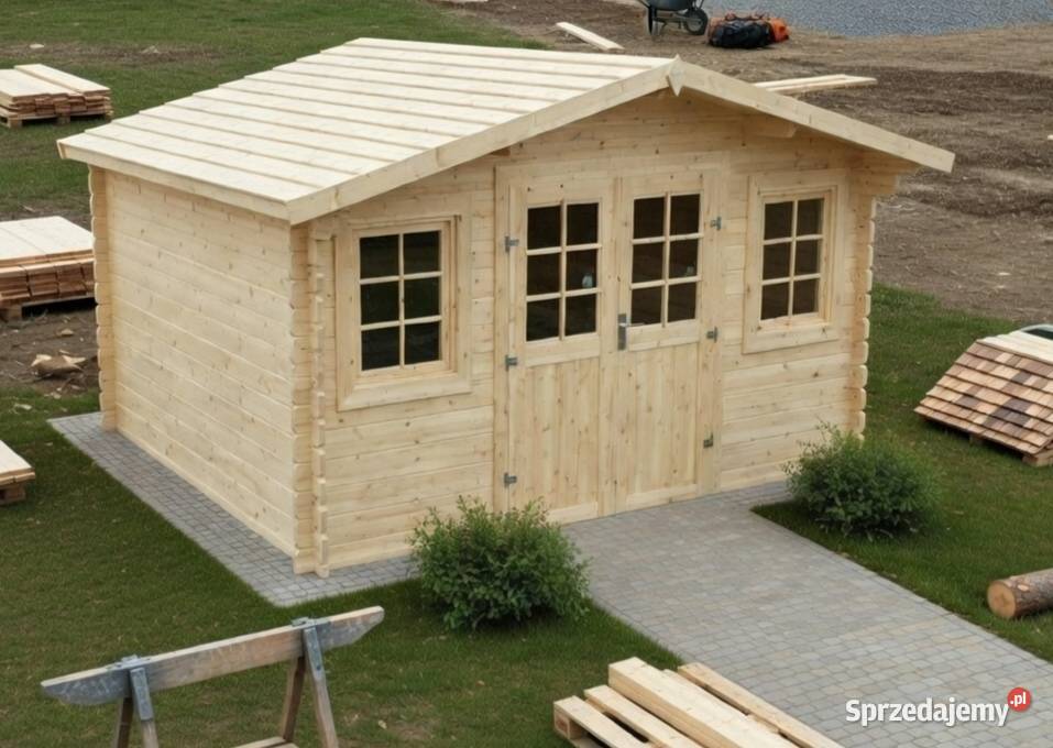 Domek z bali  14m2 Gardena 2 Łódź