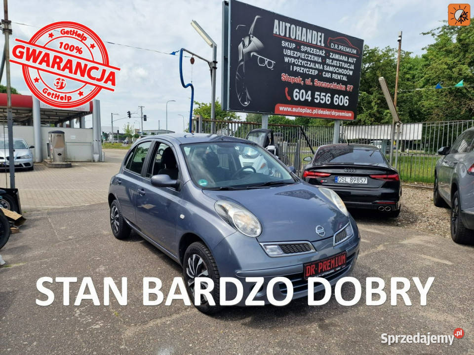 Nissan Micra 12 Benzyna 80 Klimatyzacja Tempomat Słupsk sprzedam