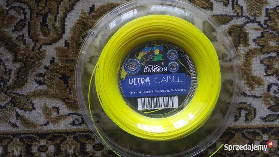 Naciąg tenisowy weiss canon ultra cable 123 set Tenis ziemny Ostrów Wielkopolski