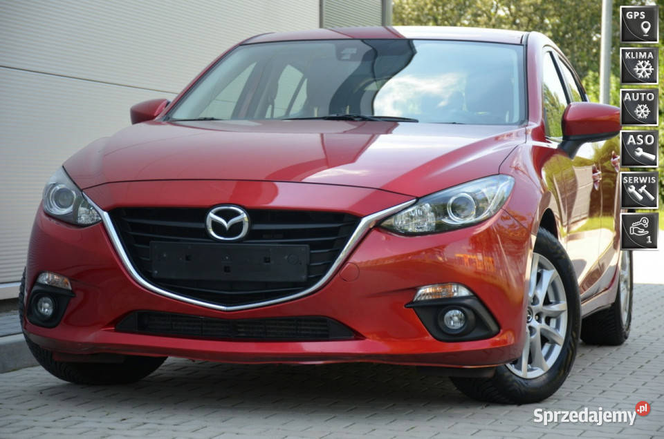 Mazda 3 Zarejestrowana 22D 150 Serwis Navi Istop gniazdo AUX Kutno