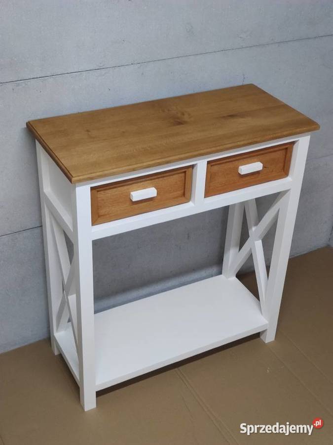 Konsola drewniana dębowa Zduńska Wola sprzedam