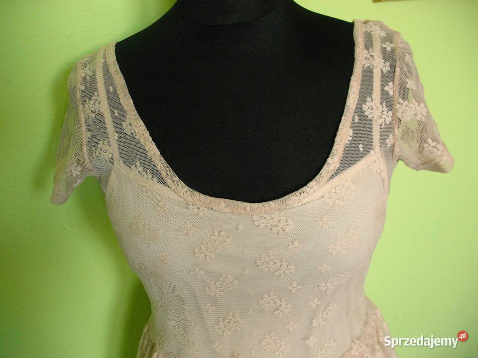 Sukienka z koronki 36 S biust 80 90 Siedlce