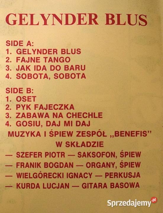 Śląskie Pierony Gelynder Blus kaseta w stanie Chełmno