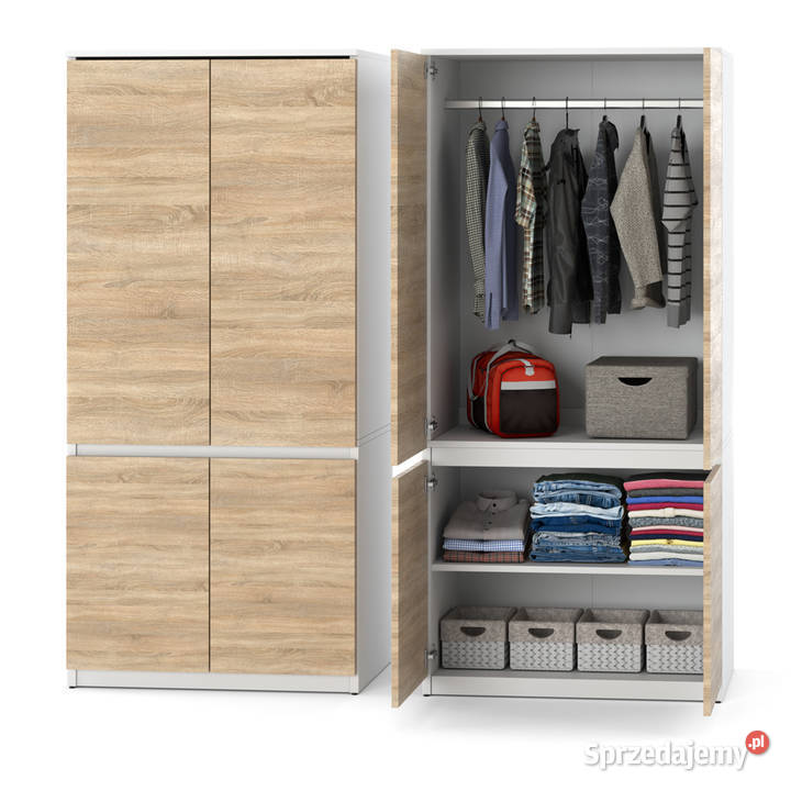 Szafa Garderoba Do Przedpokoju Sypialni Półki 80 Elbląg sprzedam