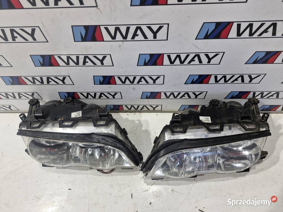 BMW E46 COUPE PRZEDLIFT LAMPY PRZÓD PRZEDNIE