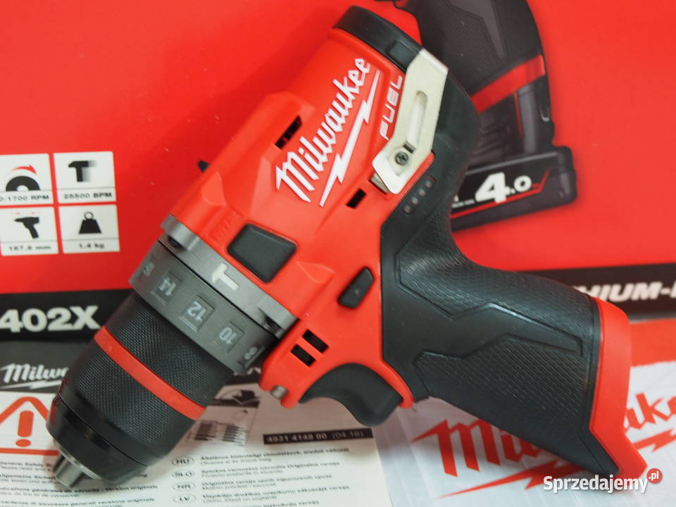 MILWAUKEE M12 FPD FDD wkrętarka wiertarka FUEL mazowieckie Baszkówka sprzedam