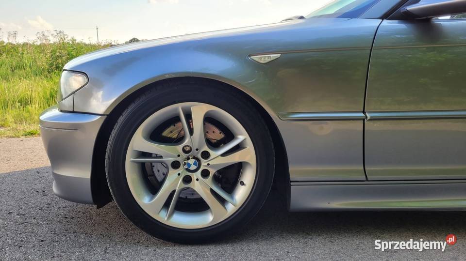 BMW E46 Coupe 330CD Silbergrau Metalic 250 łódzkie Brzeziny