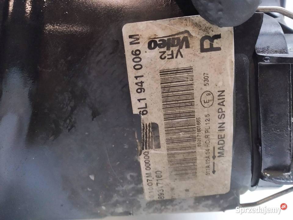 LAMPA PRZÓD PRAWA LIFT 6L1941006M Seat Ibiza III
