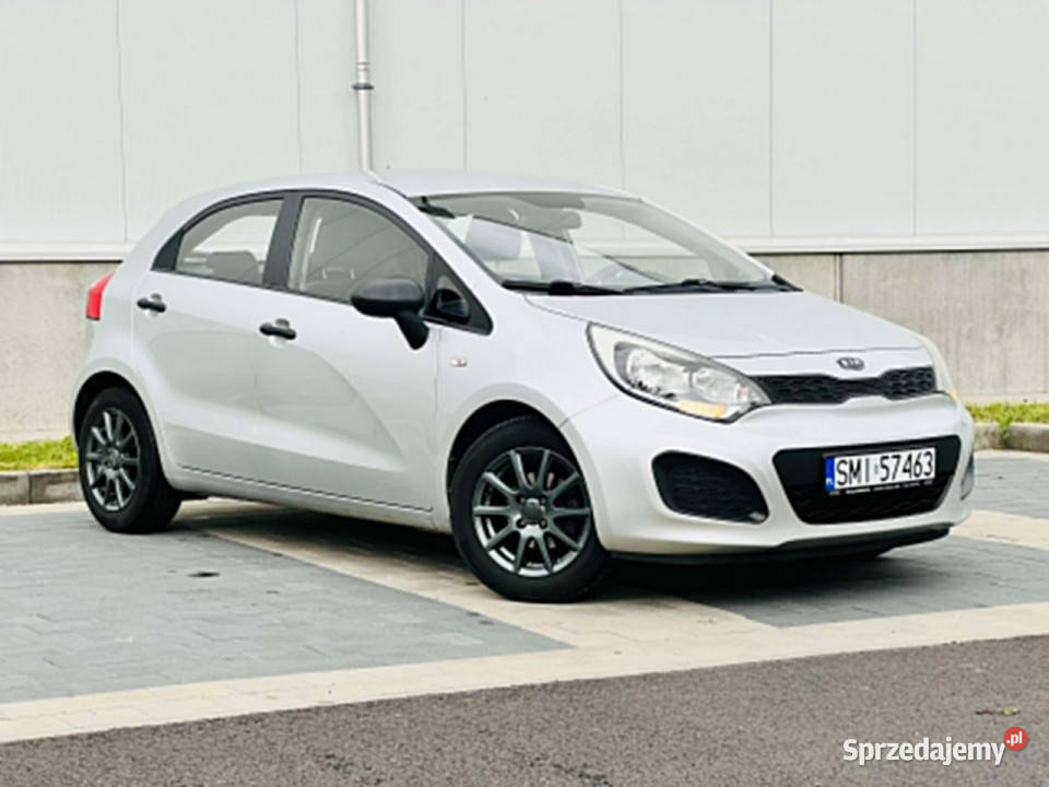 Kia Rio 12 benz serwisie Gwarancja III 2011 Hatchback Mikołów sprzedam