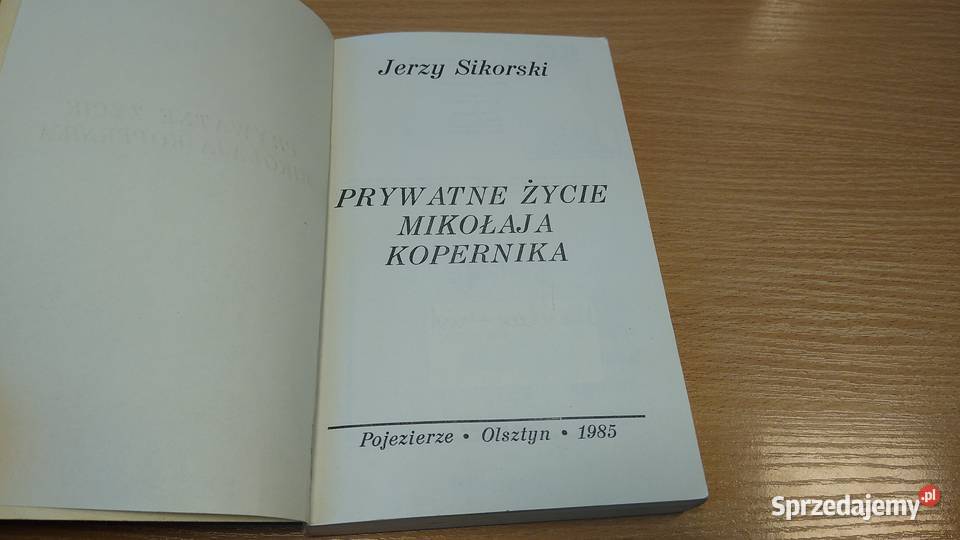 Prywatne życie Mikołaja Kopernika Jerzy Sikorski Gdańsk