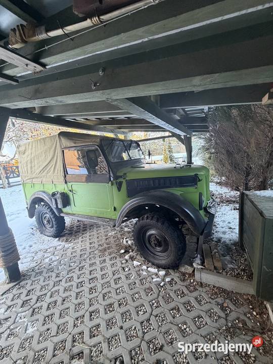 Gaz 69 nie UAZ Jeep zamiana Rok produkcji 1971 warmińsko-mazurskie Pasym