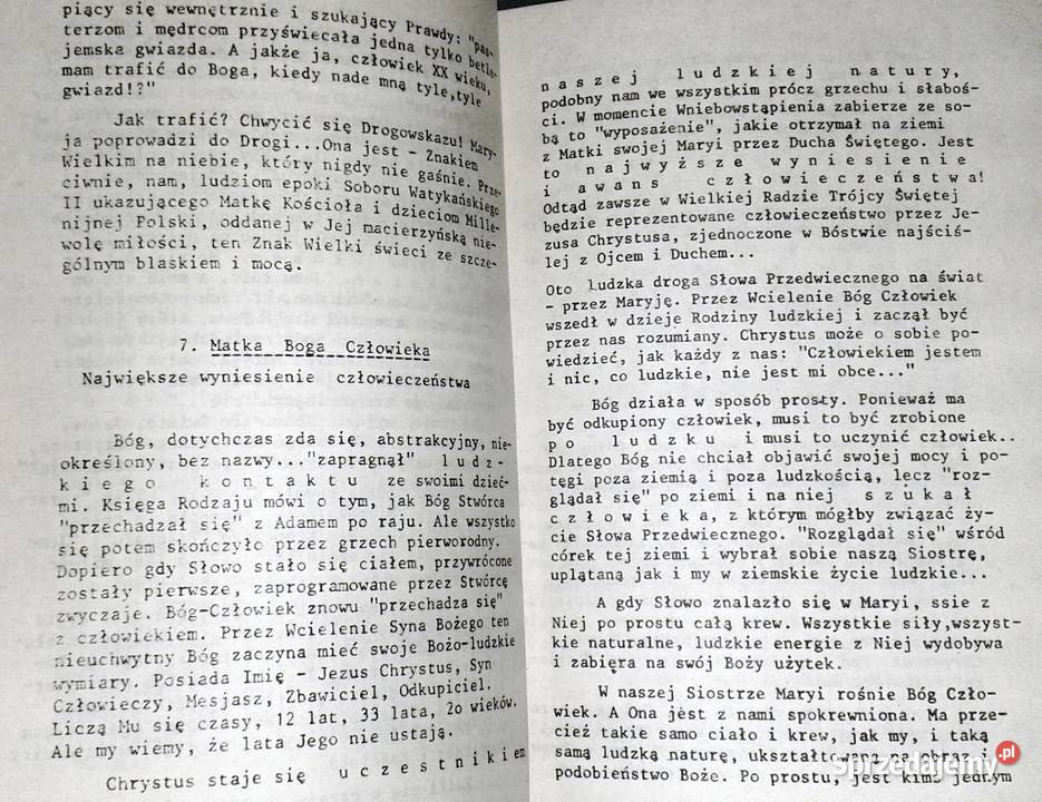 Rozważania o Matce Boga Człowieka Stefan Kard Chełm