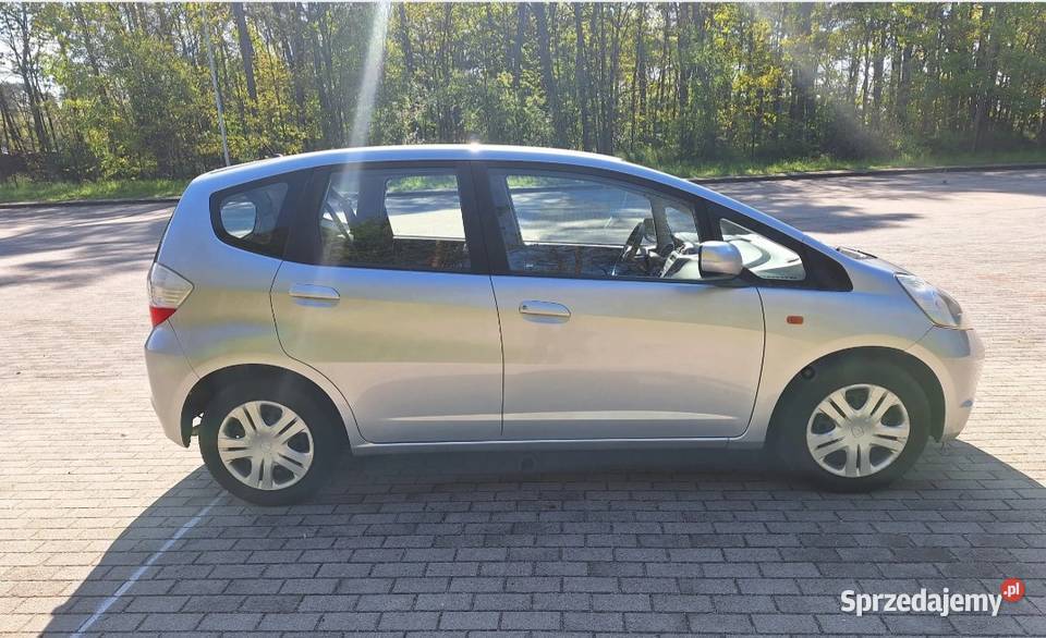 Honda Jazz 12 benzyna 90 125000 klima srebrny Zielona Góra