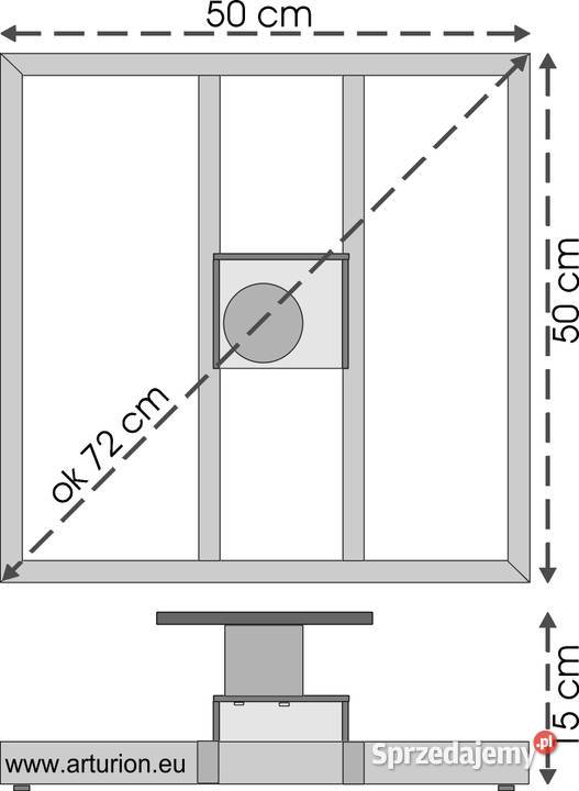 Podest Obrotowy Ekspozytor Napęd Reklam