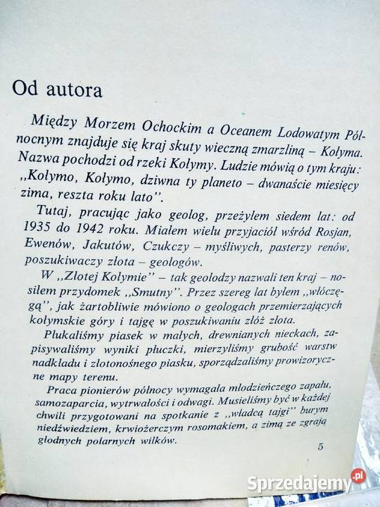 Opowieści z Tajgi Słomiński książki używane Antykwariat Warszawa