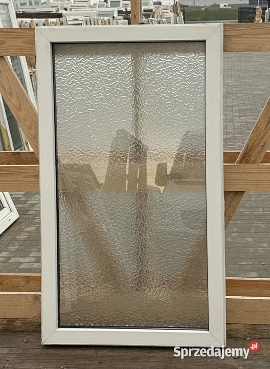 OKNA KacprzaK Witryna 67X114 FIX Używany PCV Okna ścienne Lublin