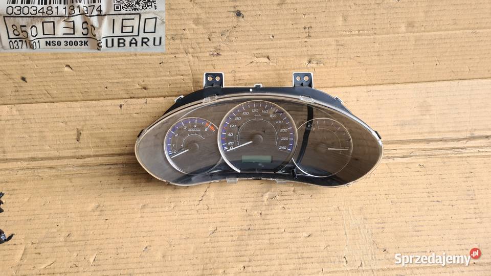 Subaru Forester 3 SH zestaw startowy 20 diesel Wyposażenie elektryczne