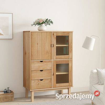 vidaXL Szafka OTTA 85x43x125 lita sosnasku351306