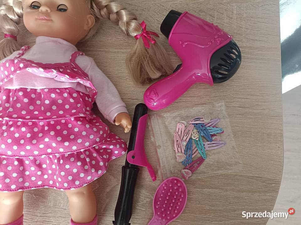 Lalka Natalia plus akcesoria Kwidzyn