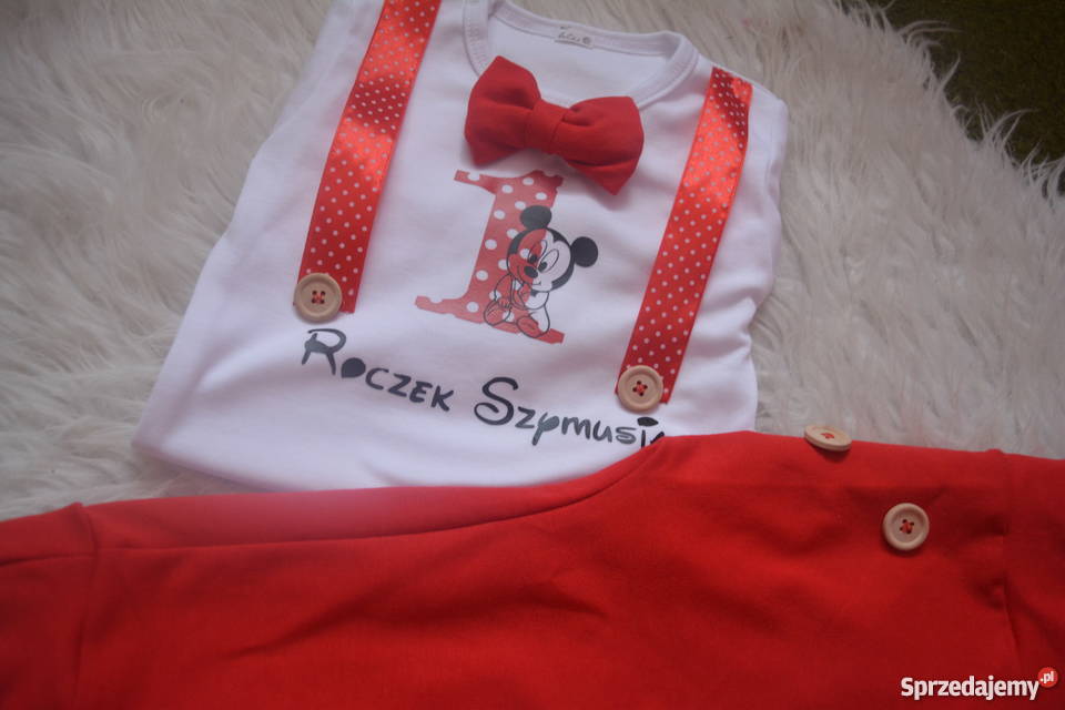 Komplet elegancik na roczek chłopiec pomorskie Waćmierz