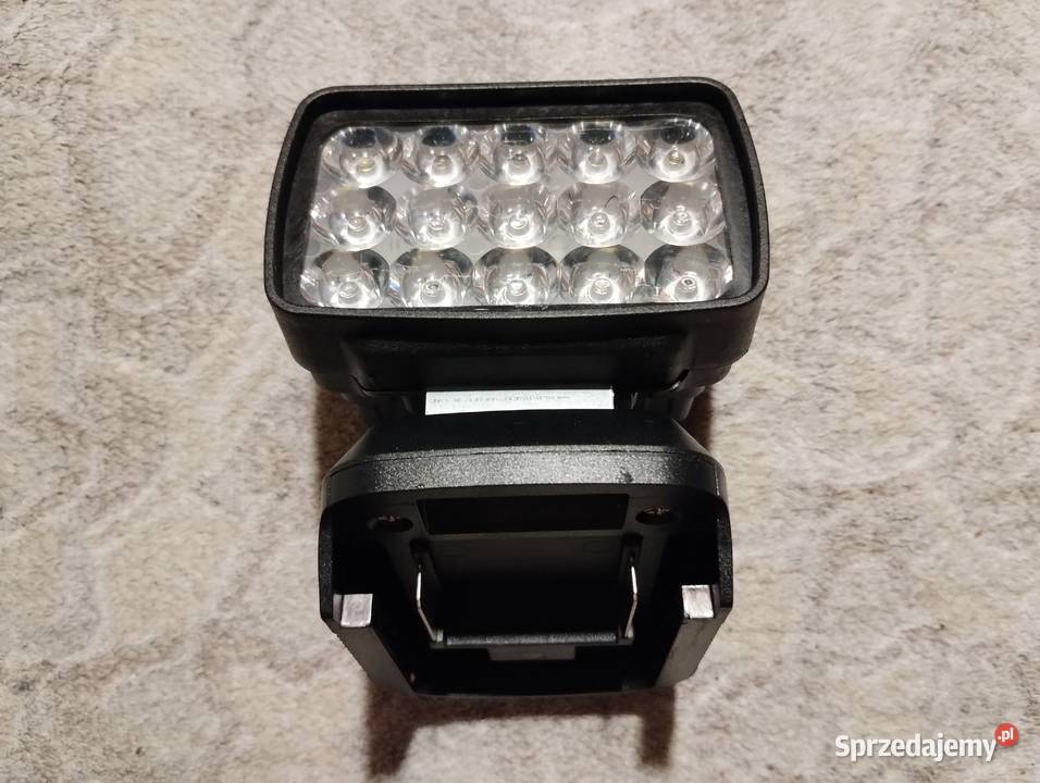 Lampa do Makita do baterii 18v halogen 15 led z Bydgoszcz